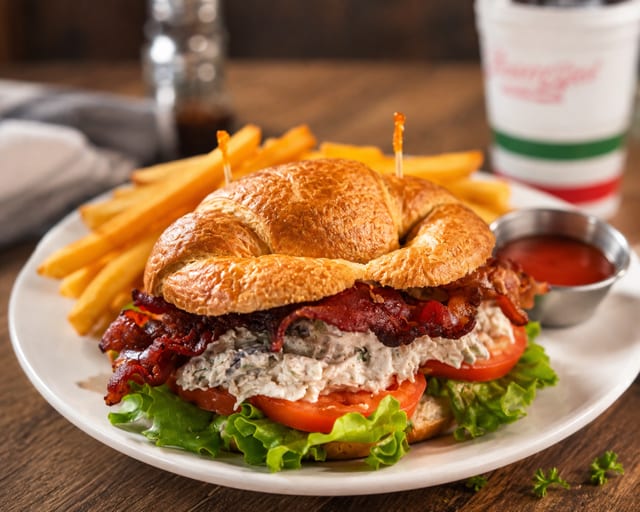 Classic Chicken Salad BLT.
